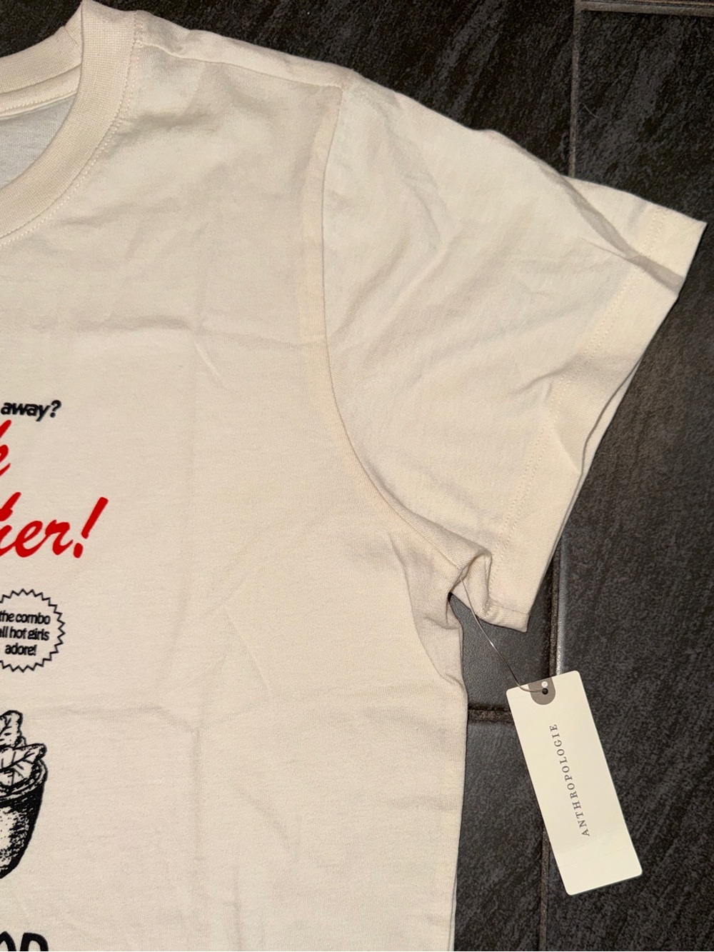 Anthropologie x Mlgrs Design Cotton Graphic Tee - Picture 4 of 11
